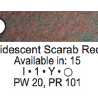 Iridescent Scarab Red - Daniel Smith
